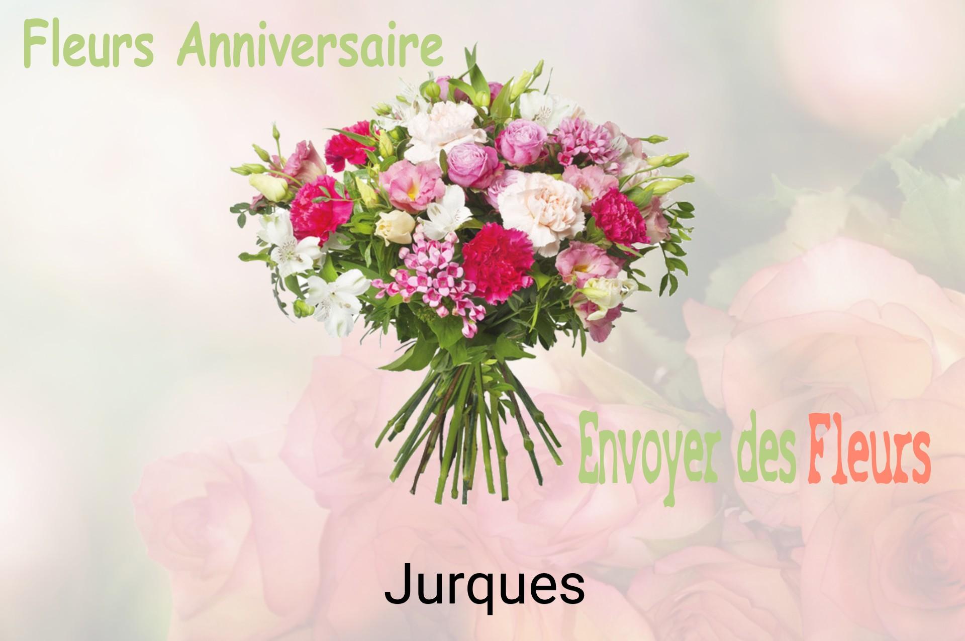 Bouquet de fleurs d’anniversaire livré à Jurques